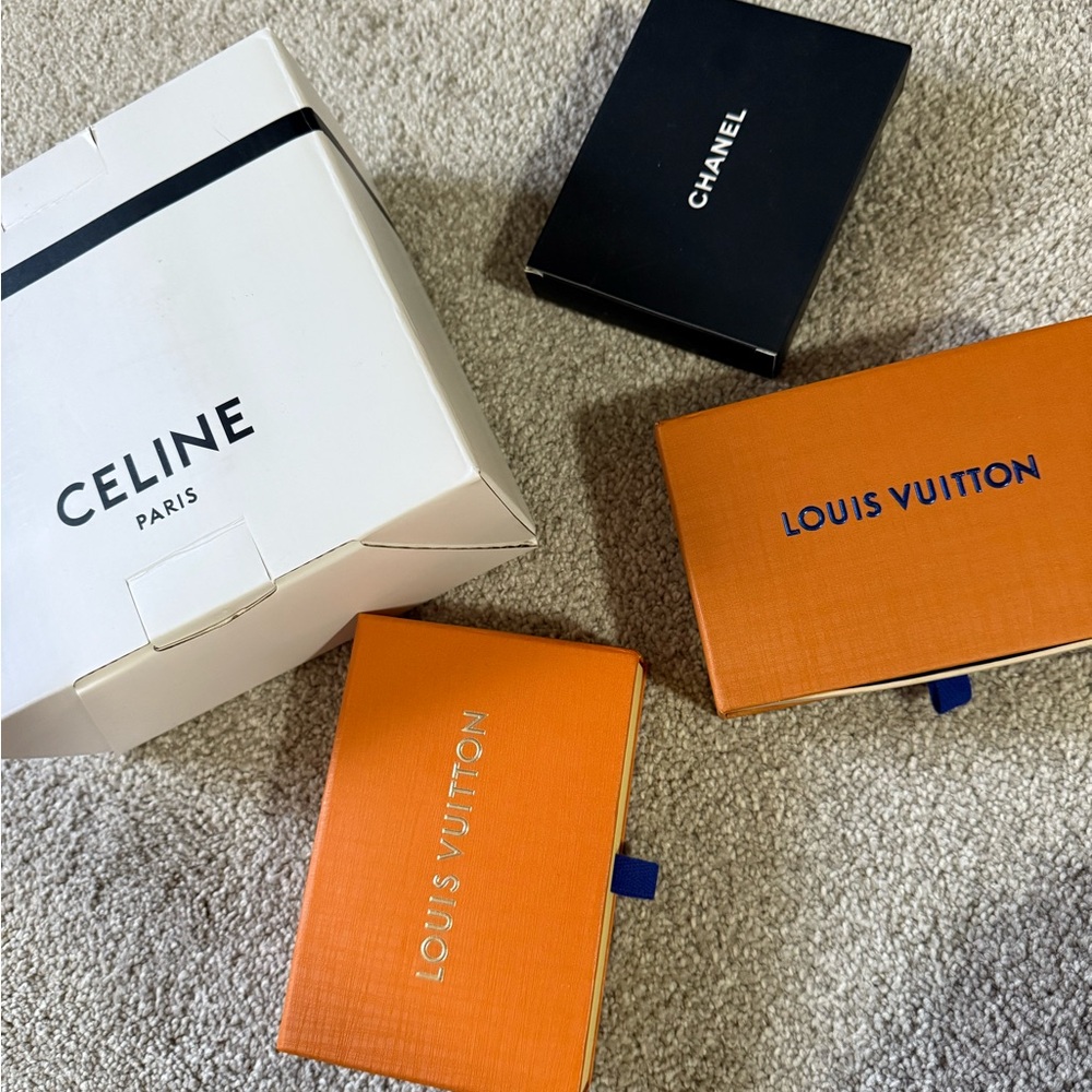 Celine, Chanel, and Louis Vuitton Box Set